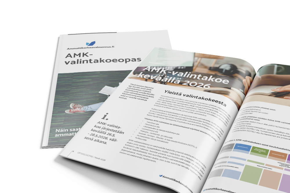 Lataa valintakoeopas